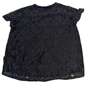 Black Lace Tee